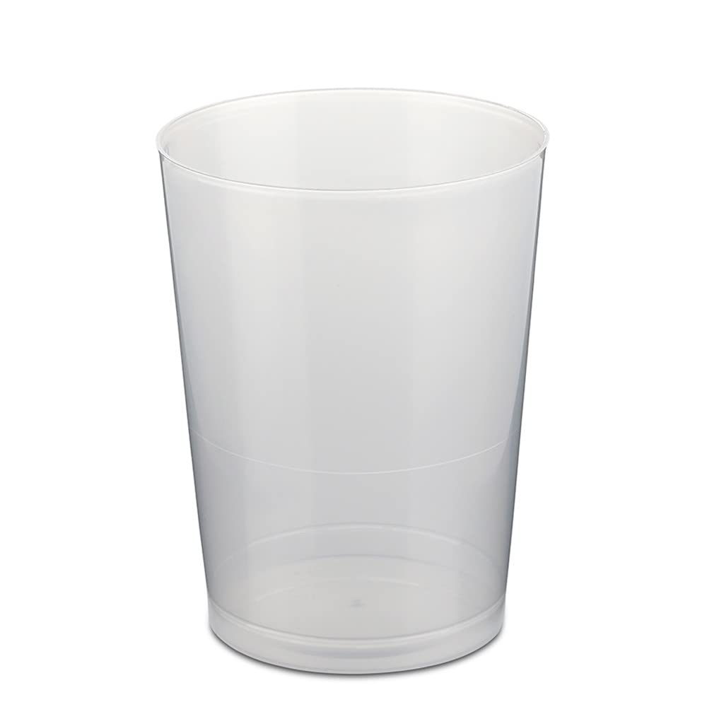 Vasos de Sidra 600 ML Reutilizables - Plástico Duro Irrompible