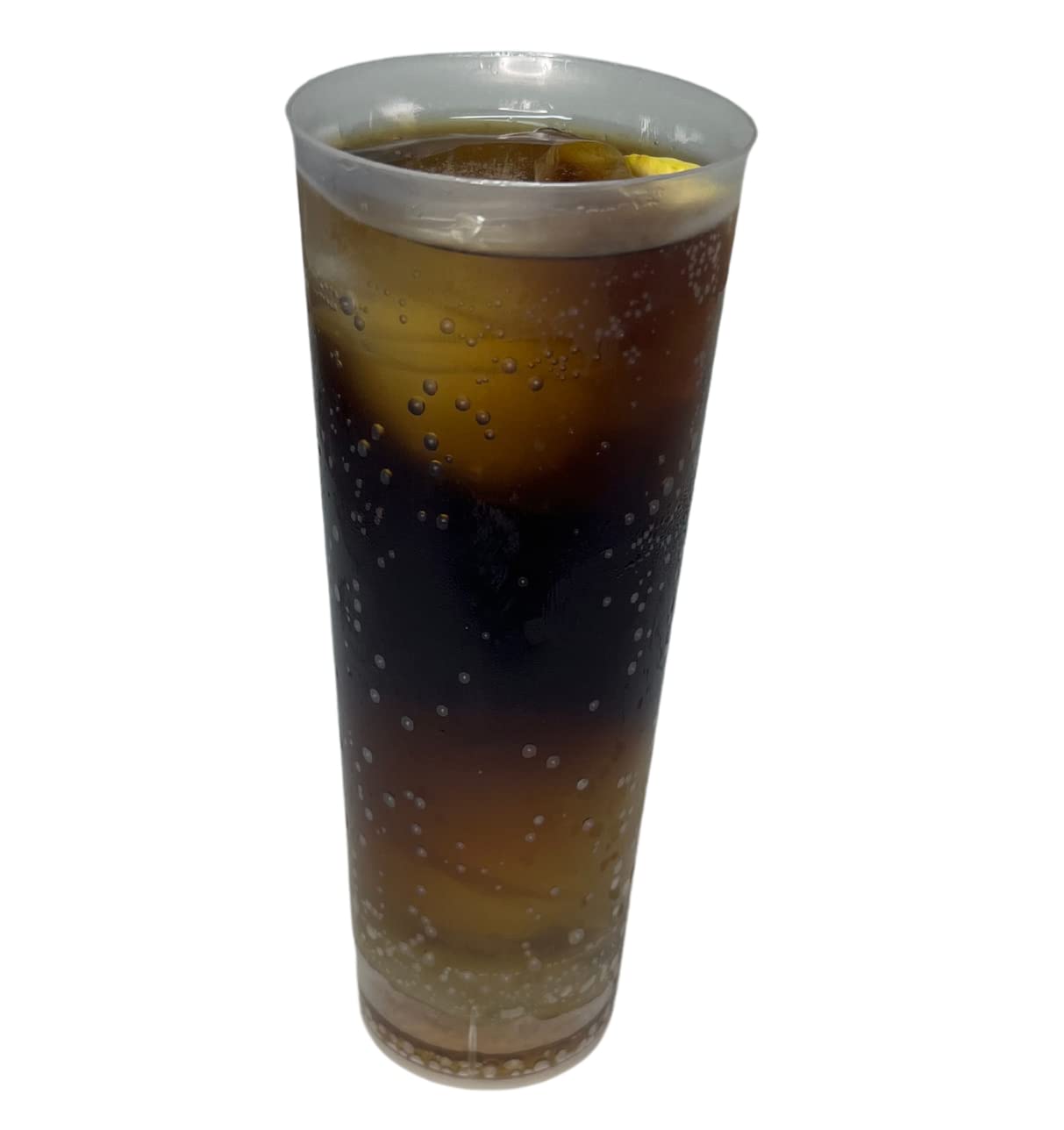 Vasos de Tubo Plástico Duro Reutilizables. Vasos para Cubata Transparentes, Traslucidos e Irrompibles.