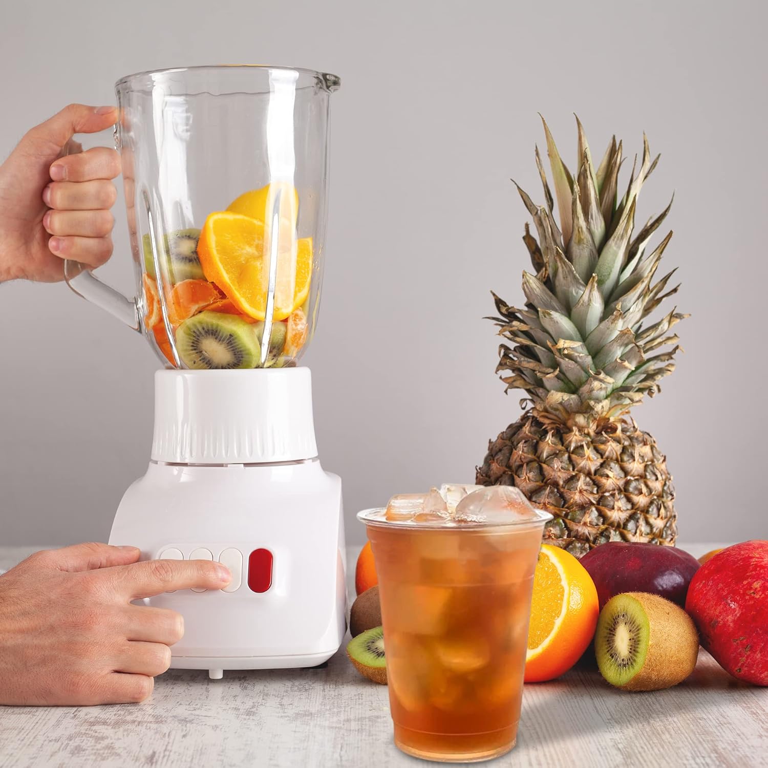 Vasos de Plastico 300 ML - Transparentes y Reutilizables - Uso en Fiestas, Oficina o Camping - Ecológico sin BPA