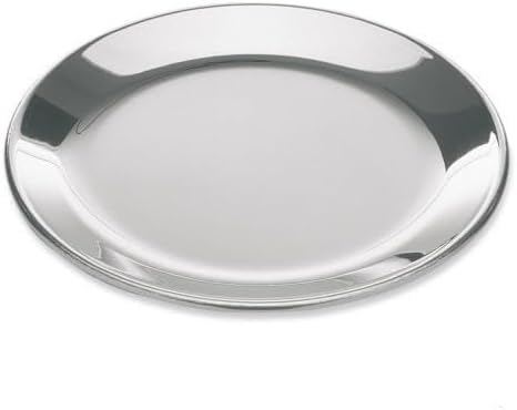 Platos de Cambio Acero Inoxidable 13 cm - Pack de 8 Unidades | Platillo para Camareros, Restaurante y Bar | Ideal para Manejo de Monedas y Billetes