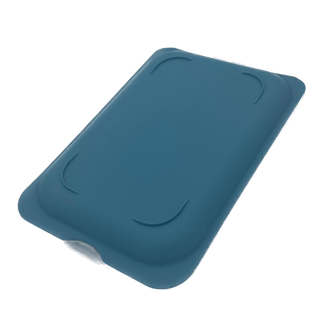 PAWOPA 3 organizzatori blu chiaro per salumi, salumi e alimenti. Contenitori per alimenti per frigorifero. Ideale per il lavoro, il campeggio e la spiaggia. Tuppers riutilizzabili e impilabili.