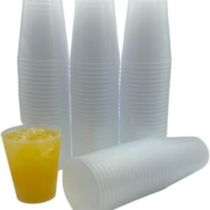 100 vasos de sidra 480 ml reutilizables